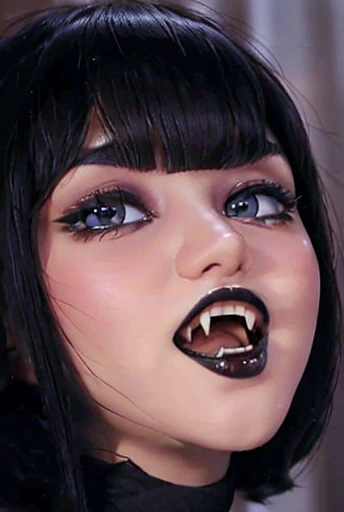 Anime style, from above, A beautiful undead woman with ashen skin, seductive yet scary eyes, rotting clothes hanging loosely from her skeletal frame. Her hair is wispy and gray, and she exudes a chilling, otherworldly aura, A zombie woman on knees, infront of a man's dick, tongue rapped around dick, her extremely long tongue rapped around a man's dick, perfect breast, beautiful seductive eyes, she is directly looking at the viewer, wavy hair, high quality, detailed, elegant, sensual, chiaroscuro lighting, warm tones, anime