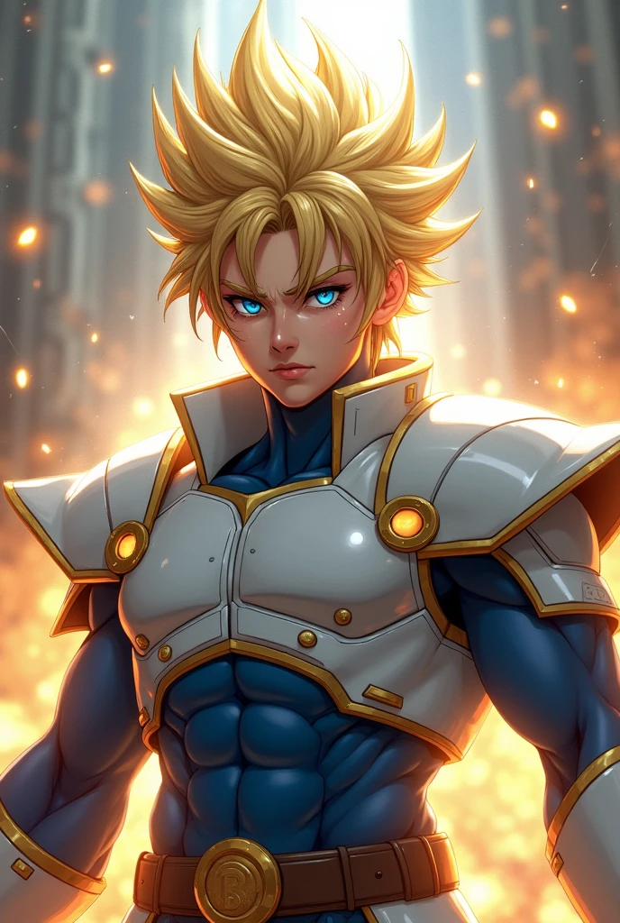 Military armor like Cell Dragonball Z