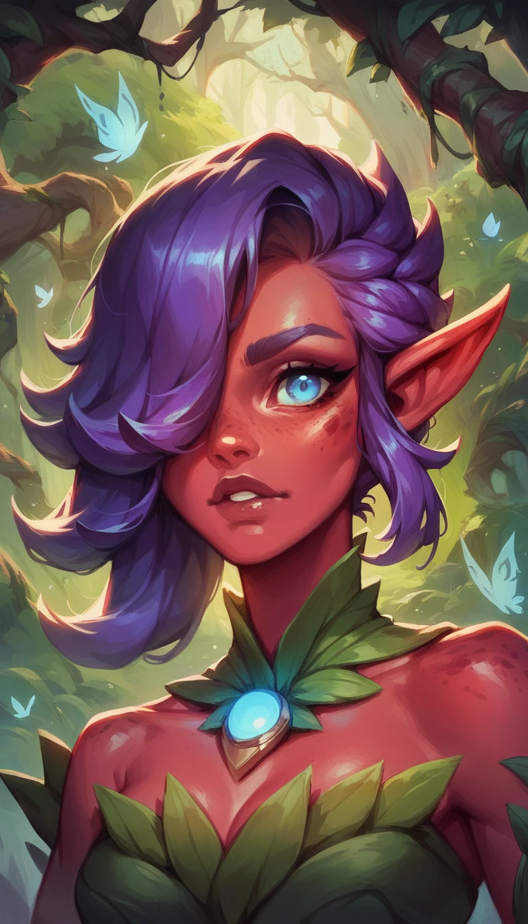 ((masterpiece)), ((best quality)), (detailed), perfect, solo, great fairy, gorgeous woman with small breasts, luscious lips, long hair, deep cleavage, sexy,