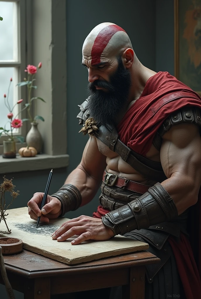 Kratos as a math nard