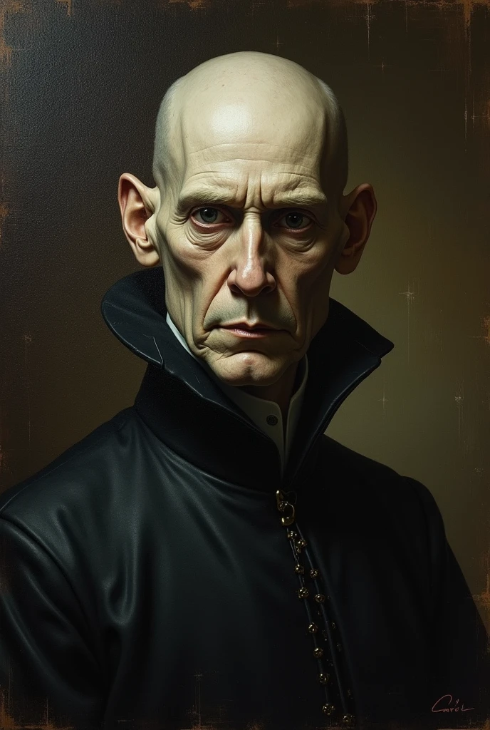 a bald man with yellow teeth, sad expression, with a horse with an extremely large penis, detailed photo, hyper realistic, 8K, cinematic lighting, dark moody colors, highly detailed, intricate background, surreal, bizarre, unsettling, grotesque, masterpiece