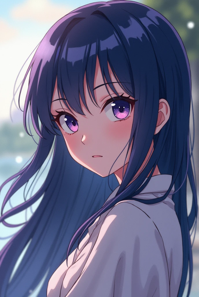 beautiful  lighting, 1girl in, 独奏, Akane,  ((anime styled))、((2D))、be shy、(hot onsen)、(((a towel)))、a closeup、(((embarassed face)))、Facing the camera、Colossal tits、hiding boobs with hands
