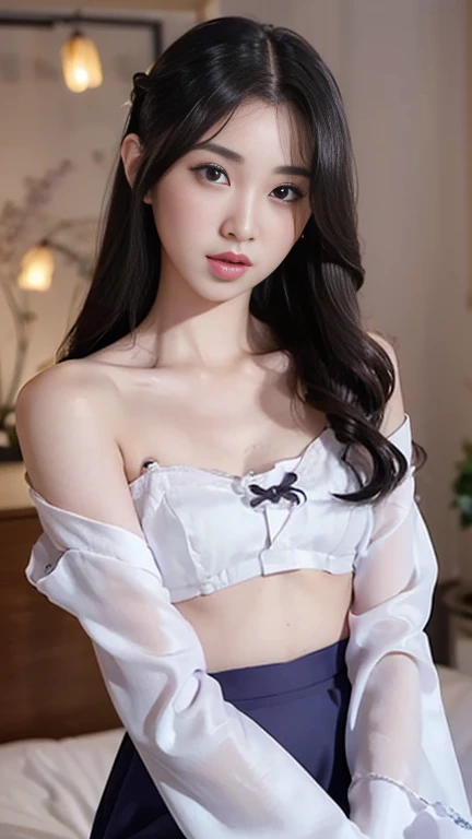 Highest quality、Ultra-high resolution、(Realistic)、18-year-old girl、((((Down fancy kimono, I can see her nipples, small breasts, 19 years old))), Hyper Detail、Super Realistic、(Realistic)、More about beautiful skin、(masterpiece:1.0)、(Highest quality)、(Ultra-high resolution)、8K resolution、Canon EOS R5、135mm、Absurd、Very detailed、Sharp focus、Fine skin、(((Chirarizum、Brown Hair)))