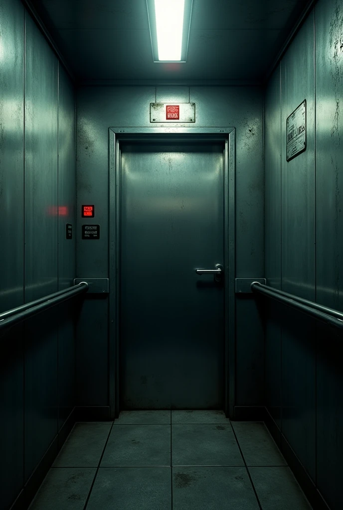 A slightly old elevator