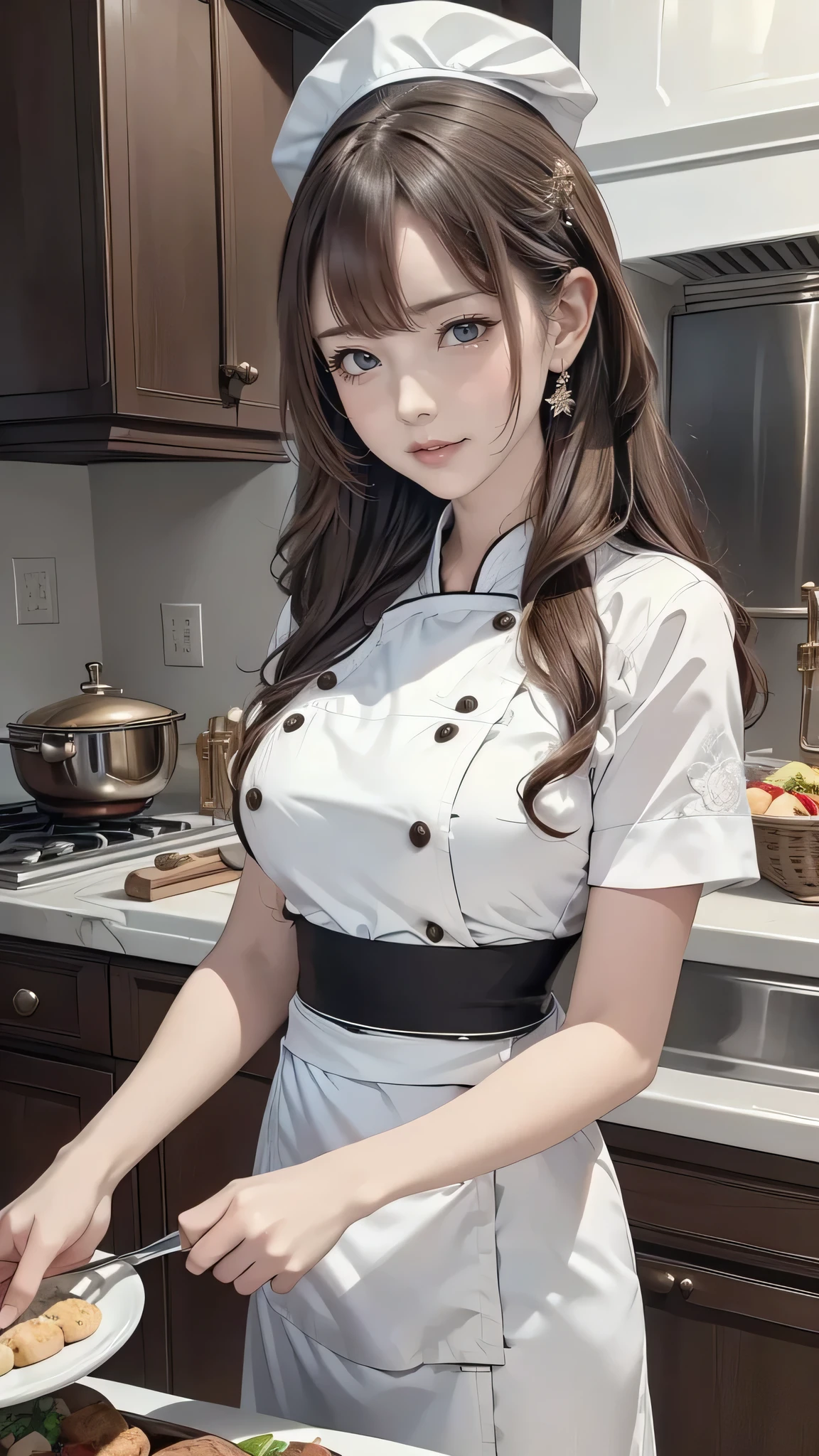 top-quality　female pervert　25-years old　vestments(NAKED Apron)