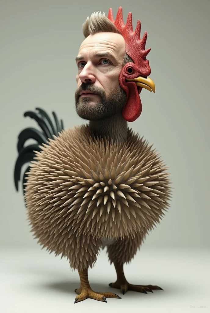 p1c4ss0, portrait of a alien creature made with fried chicken gears, fried chicken gear eyes, fried chicken gear mouth, fried chicken gear nose <lora:p1c4ss0_003-step00028000:1.3>