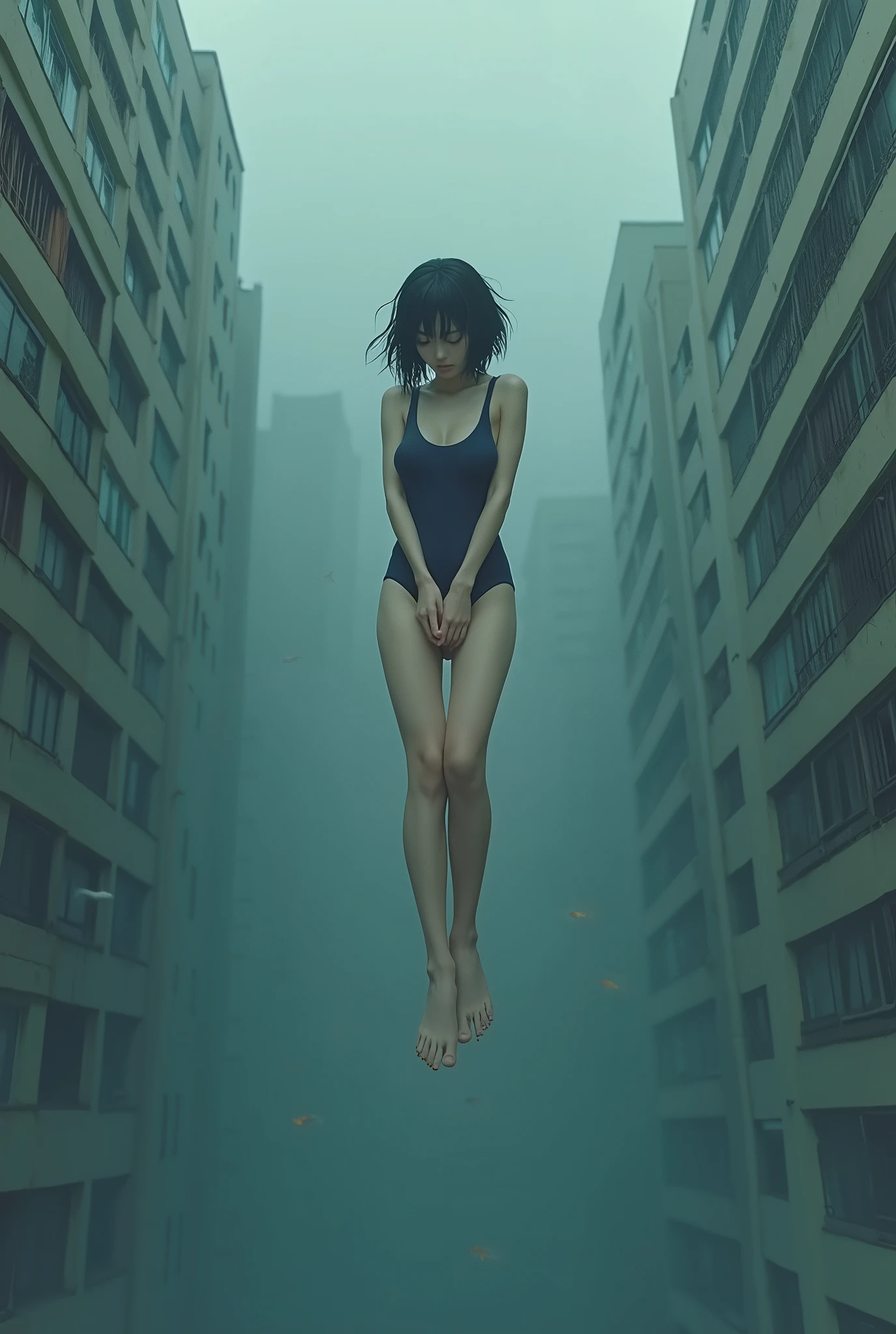 ((top-quality、in 8K、masterpiece:1.3、Raw photo))、Super high quality photos, ((Tropical jungles)), ((Aerial Photography)), Japan Top Idol Women With Perfect Beauty, Perfect beauty, ((slim figure))、((der riese))、((Pajamas)), ((not wearing bra)), (( are protruding)), Airports in the Jungle、 (Photorealistic: 1.4), (Ultra-high detail), (hyper realisitic: 1.4), (Realistic: 1.3), (Smooth lighting: 1.05), 1girl in, Solo, (Japanese actressl), 20yr old, Full body, ((camel's toe)), ((der riese)), Size difference, cinematlic lighting, ((slim thigh)), ((Perfect beauty)), ((The most beautiful face)), ((Transcendent beauty)),、((Tropical jungles)), ((slim figure)), ((Small Tent)), Small Cars, ((Small people々is running away)),((Aerial Photography)), Real rain, wetting hair, (( are protruding)), ((camel's toe)),