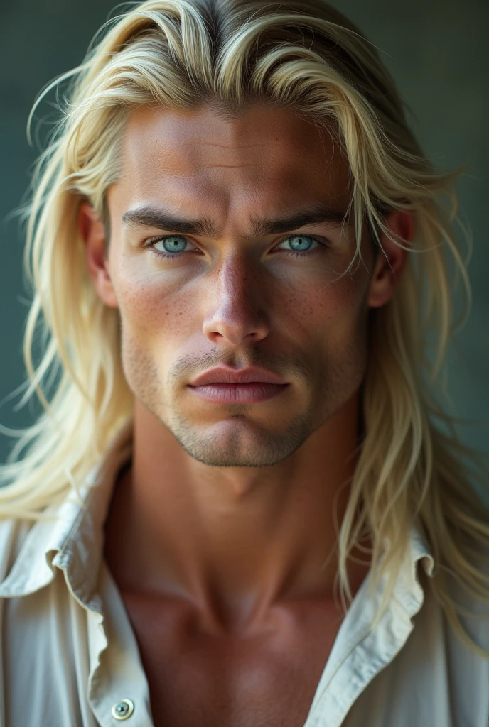 Homme blond