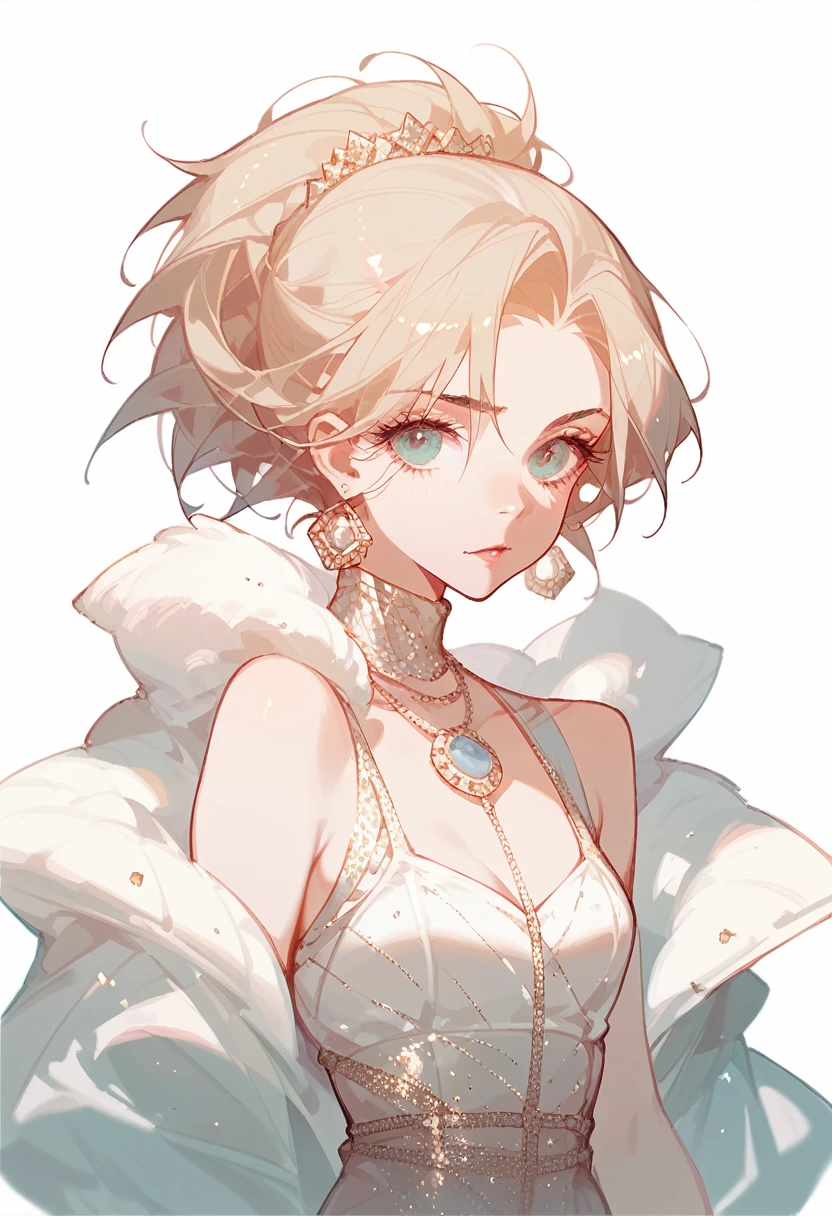 ((Лучшее качество)), ((шедевр)), (подробный), Draw a naked woman in anime style