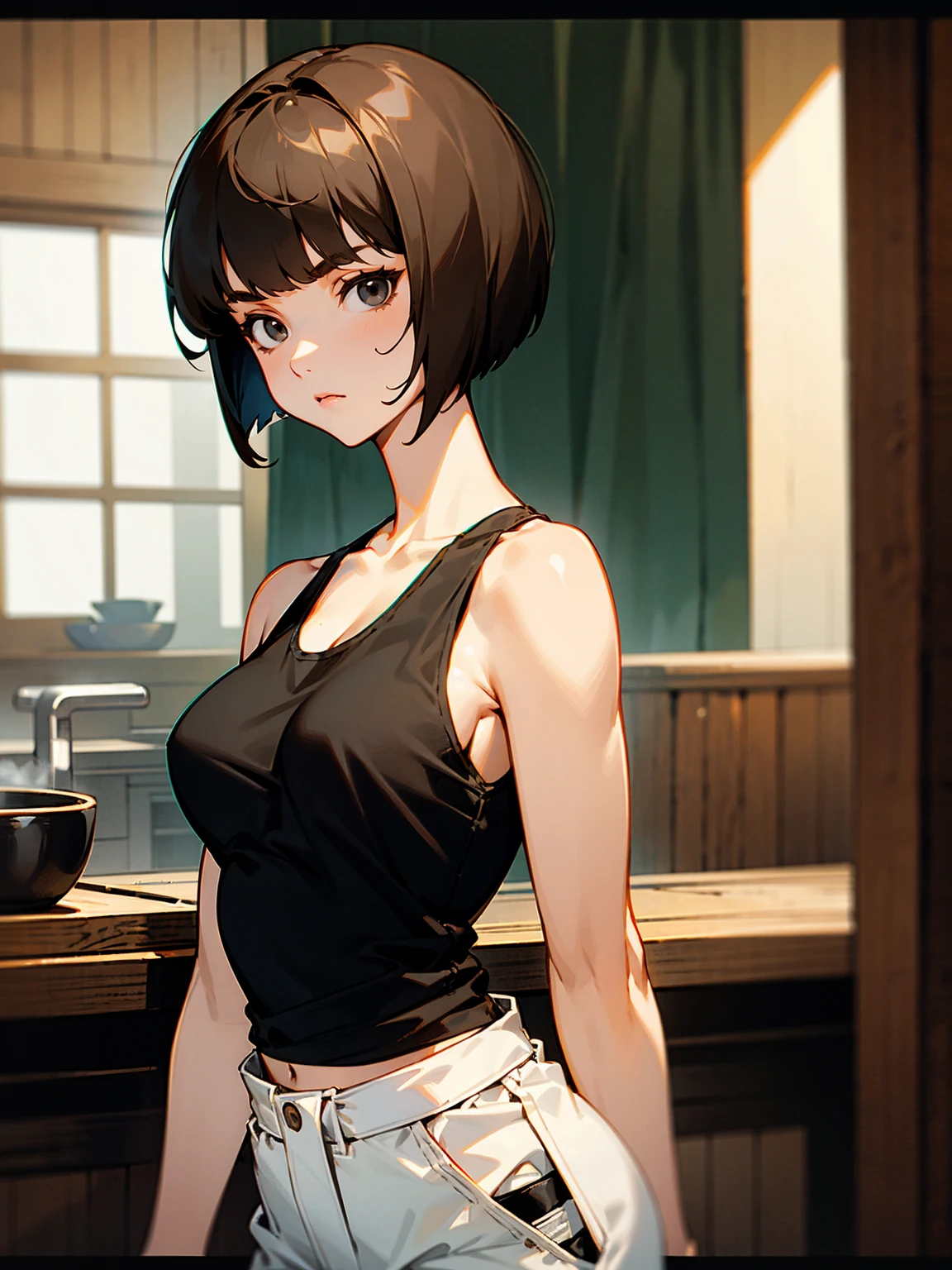 (extremely detailed CG unity 8k wallpaper), (masterpiece), (best quality), (ultra-detailed), (best illustration), (best shadow), (absurdres),
BREAK
girl, sweat, steam, medium breast, nsfw, shy, looking at viewer,