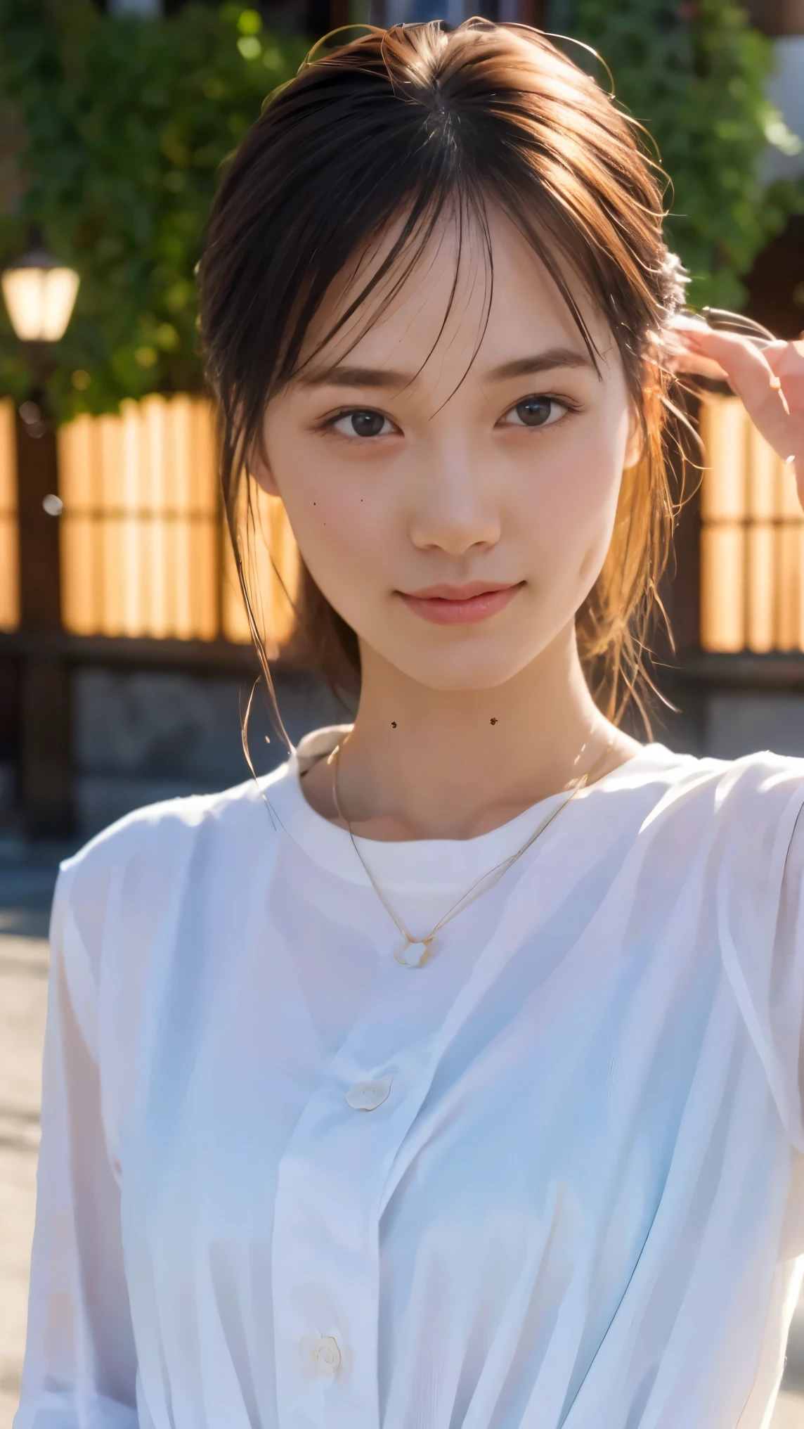 Blouse clothing:2.55, Everything modern:1.66, Cute Japanese Women Photos, 20 years old, oil, One Length Hair&Hair straightening balm:1.55, (photo Realistic:1.4), (hyper Realistic:1.4), (Realistic:1.3), (Smoother lighting:1.05), (Improving the quality of cinema lighting:0.9), 32K, 1 person,20 years oldの, Realistic lighting, Backlight, The light shines on your face, Ray Tracing, (Bright light:1.2), (Improved quality:1.4), (Highest quality Realistic textured skin:1.4), fine grain, Detailed face,(smile:0), (Emphasis on face close-up:1.3), (Enhances the beauty of skin texture:1.1),((Extremely precise and accurate anatomy:1.0)), (Enhances the beauty of skin texture:1.1), Clean and glowing skin, mesh, thin:1.2, (Realistic:1.3), Realisticなライティング, (Smoother lighting:1.05), 32K, One Japanese woman, fine grain, Detailed face, (Film Grain:1.1),(Accentuates body lines:1.1), High resolution, Natural look, Kind eyes, Improves hair quality, Delicate light and shadow, Transparent muscles, Graceful pose, Beautiful Eyes, Sharp details, Soft light reflection, Beautiful contours, Delicate skin tones, Fine hair texture,Cute Japanese Women Photos,