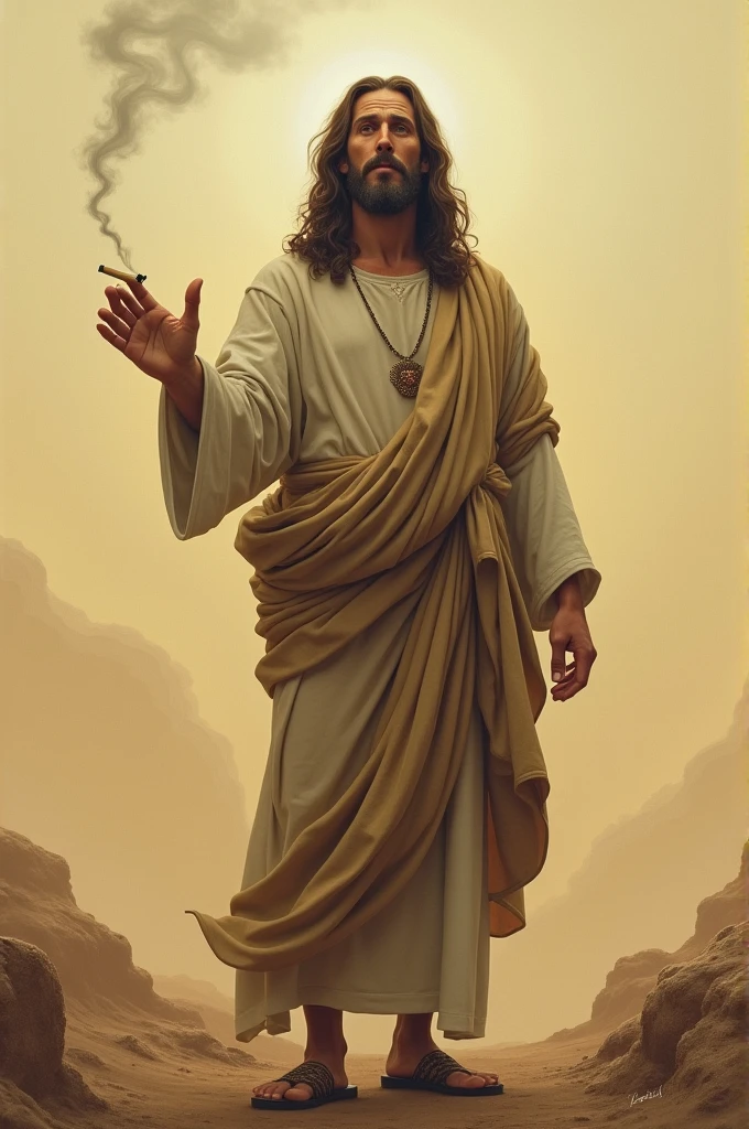 jesus take weed with smoking