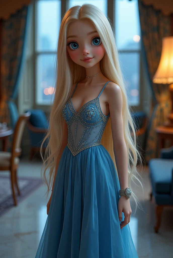 a beautiful sexy barbie doll, intricate detailed face, perfect porcelain skin, long blonde hair, stunning blue eyes, full luscious lips, slender feminine figure, wearing a tight pink dress, seductive pose, highly detailed, photorealistic, 8k, dramatic studio lighting, cinematic, elegant, erotic, sensual