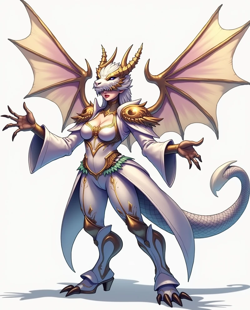 female, anthro, standing, white breast wrap, white pelvic curtain,
<lora:RPGGargoyle:0.8> gargoyle