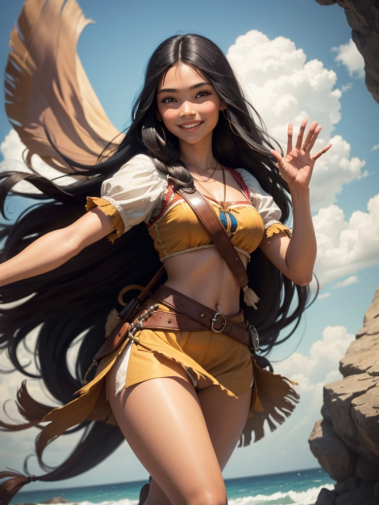 (In the Dark: 1), (Highest quality), (Reality: 1), Movie Posters, Realistic skin texture, Very detailed, 8k wallpaper, Volumetric lighting, Dynamic Lighting, With two girls, Black Shortcut, Small , uniform, Short white shirt, Belly button、 Pleated Skirt, Waist Guard, Handguard, Veil, holding a long sword in front of you,hold a trench knife, (((The wind blows her skirt up, exposing her beautiful pussy))), at Chinese style, short sword at waist, attack posture, Bloodstain, Torn clothes, Battlefields of Ancient China, A group of ancient soldiers chasing and killing, The eagle is flying, war is flying, night, Dramatic composition, Around the sword, rich background details, war,Idol Smile