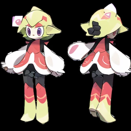 (((Best Quality))) , ((full body)), multiple views, reference sheet, pkmn, goblin,