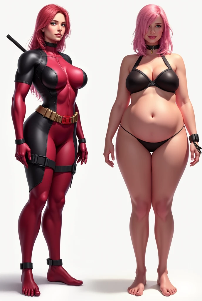 helga, dark-skinned female, short hair, silver hair, huge breasts, muscular female, thick thighs, thick arms, tomboy, holding axe, reflection light, blending, bloom, god rays, ray tracing, Fujicolor, drop shadow, Gothic art, anime, Ghibli-like colours, anime style, UHD, retina, masterpiece, ccurate, anatomically correct, textured skin, super detail, high details, high quality, award winning, best quality, highres, 1080P, HD, 4K, 8k, 16k,standing, warrior pose, axe holding,refsheet, charactersheet, red bikini, short pants, happy, smile, blush