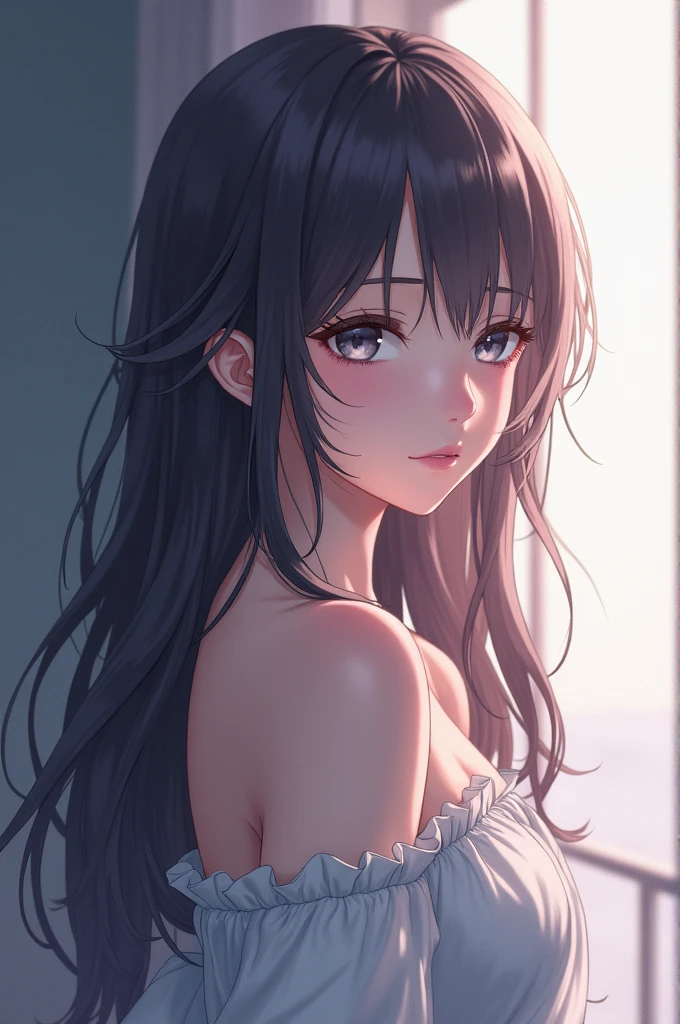 (Best quality, 8k, 32k, Masterpiece, UHD,:1.2),RAW, human, 1girl,ultra cute , ultra cute, natural lighting,transparent shining eyes, 20yo, small breast ,femur, fair complexion , flushed face, Camisole, mini denim pants,,