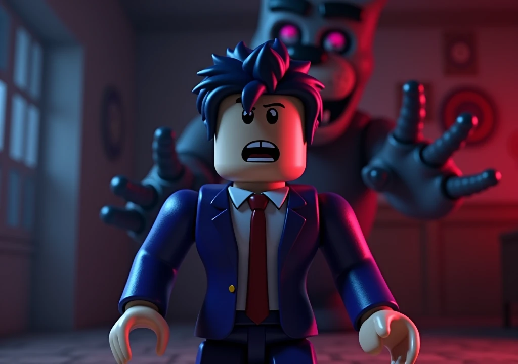 Lego: the monkey toy horror movie poster