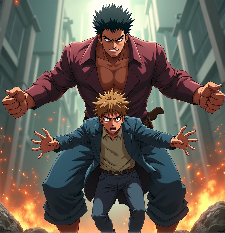 A  is angry at his friend