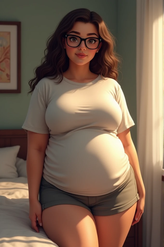 Pregnant small big tits