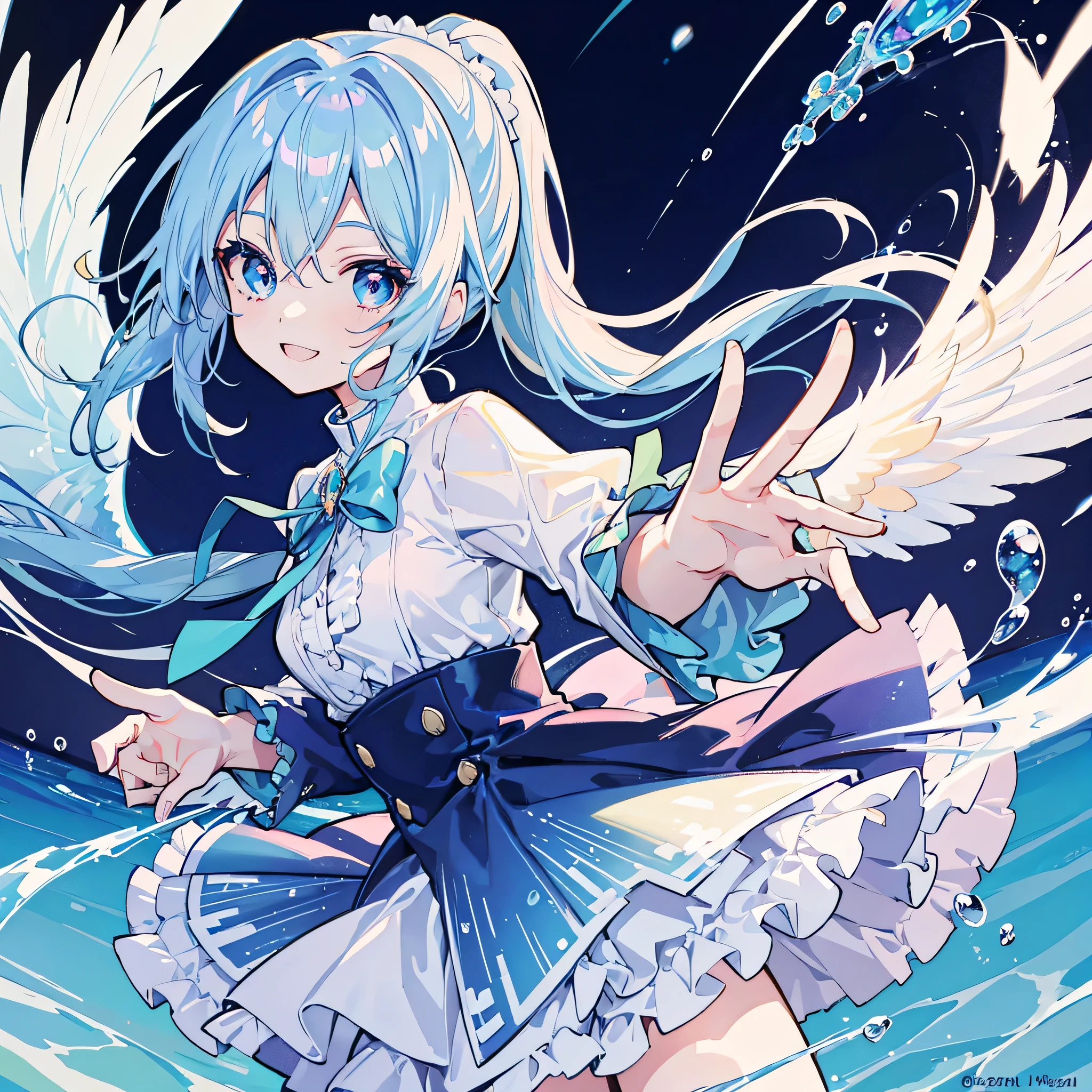 (flat color:1.3),(colorful:1.3),(masterpiece:1.2), best quality, original, extremely detailed wallpaper, looking at viewer, upperbody shot of a girl infused with lightning, fully clothed e-sport team with The team logo is in the form of the letters ATS , highly detailed, extremely detailed, red eyes, ash blue hair, electric, red moon, Rays of Shimmering Light, Cinematic Lighting, Matte, Stone, Milky Quartz, Opalite, Jewelry, Silk, Feathers, Water splash, Fog, Electric, Electricity, sparks, lensflare, rim lighting, backlighting, Bracelet, Chromatic Aberration, RTX, Post Processing