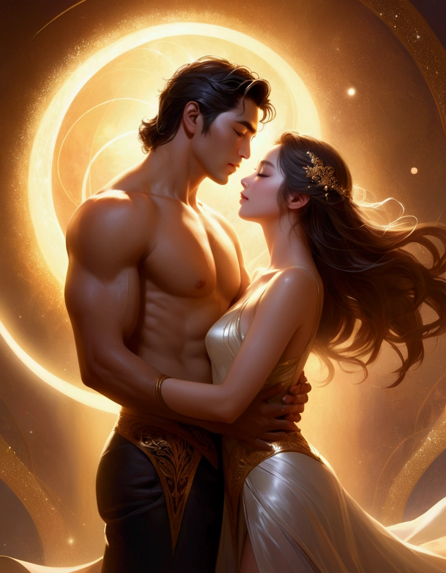 Hes the male version of wonderwoman his name is Dean of Themyscira but his super hero name is Wonderboy he is a is a noticeably tall and fair-skinned man with straight waist-length black hair, blue eyes, and broad shoulders.Themyscira She is ageless and attractive in appearance, sporting a slender and athletic frame with a muscular build his personality is compassionate caring, stubborn, opinionated, highly competitive, outgoing immortal Amazon is an accomplished strategist and tactician, leader, and diplomat. She has been shown to astrally project herself into various lands of myth. In some cases, she has shown the ability to place individuals into a state of sleep while under the power of her golden lasso and has long hair and wide blue beautiful eyes and shirtless but wears shorts from his waist to his knees with his golden lasso on his waist and a golden and wearing Bracelets of Submission on his wrists and only his chest is showing and his suit covers his abs and the rest of his body with a more feminine eyes and face and a smile and long wavy hair to his shoulders , 1 person