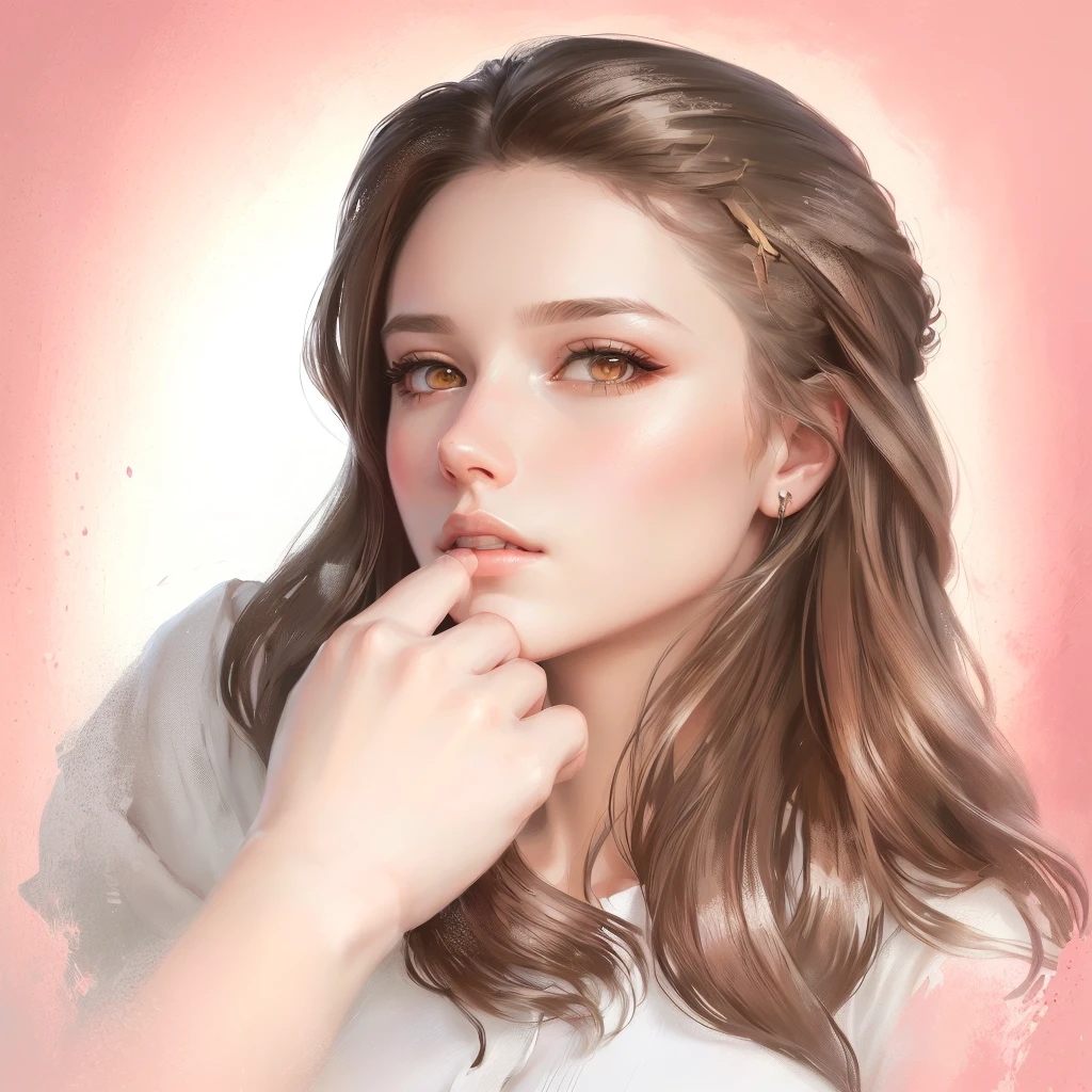 ((masterpiece, best quality)), a woman looking from the side