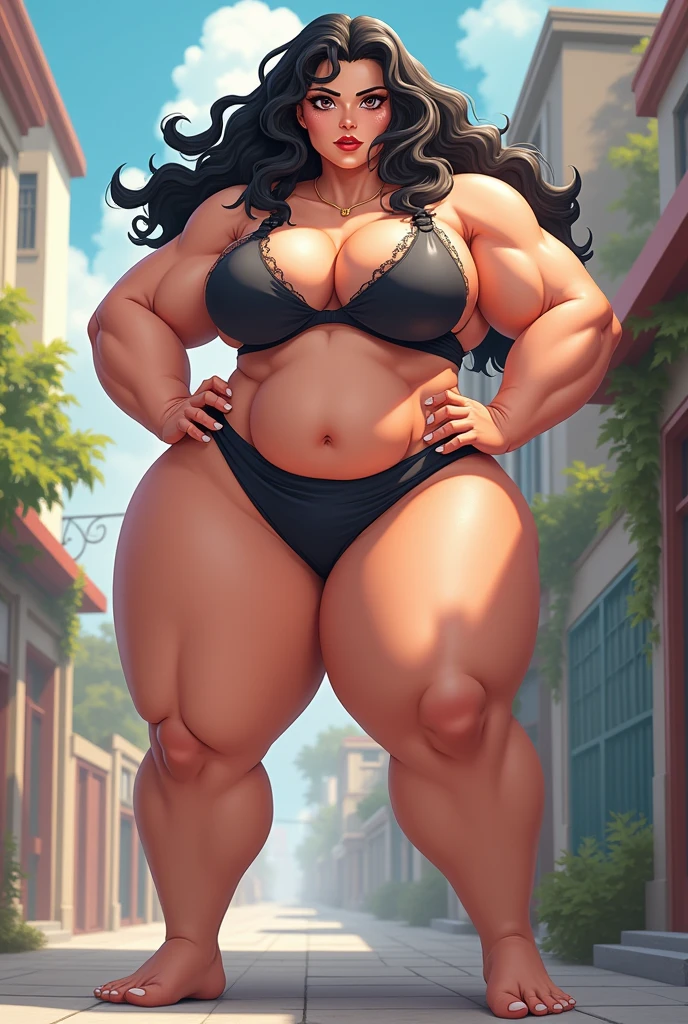 burgundy hair, brown skin, intricate laced lingerie, detailed gorgeous face, beautiful mature aboriginal girl, long braided burgundy hair, large_breast, toned stomach, ample hips, mesmerizing accentuated detailed big booty, showing midriff, (photorealistic, photorealism), (8k, RAW photo, highest quality, masterpiece, ultra-high resolution, physically-based rendering), 