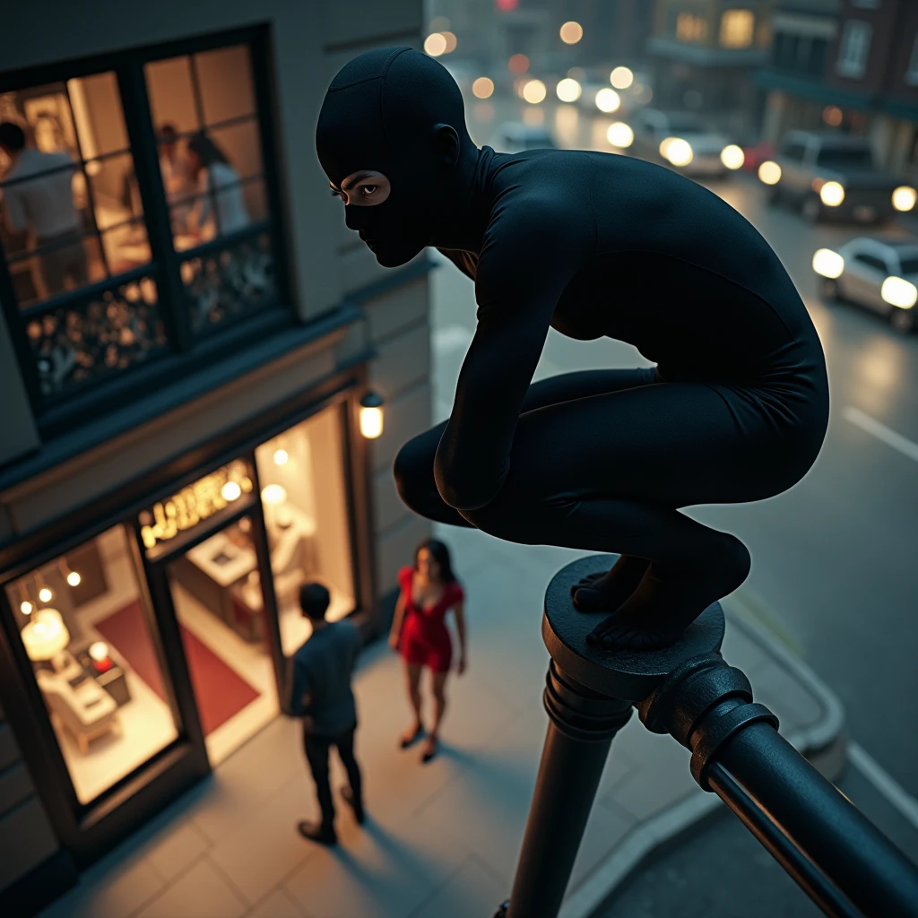 headless,detached,realistic,(crouching to one side :1.2),one hand on floor,scary jumpscare close up,eerie atmosphere, grunch, dark themed, Whispering darkness, moonless night, city streets eerily silent, massive footsteps echoing through alleys, girl's frightened heart pounding, hiding behind crumbling brick walls, eyes fixed on the looming silhouette, searching for her, danger lurking around every corner, desperation fueled by fear.