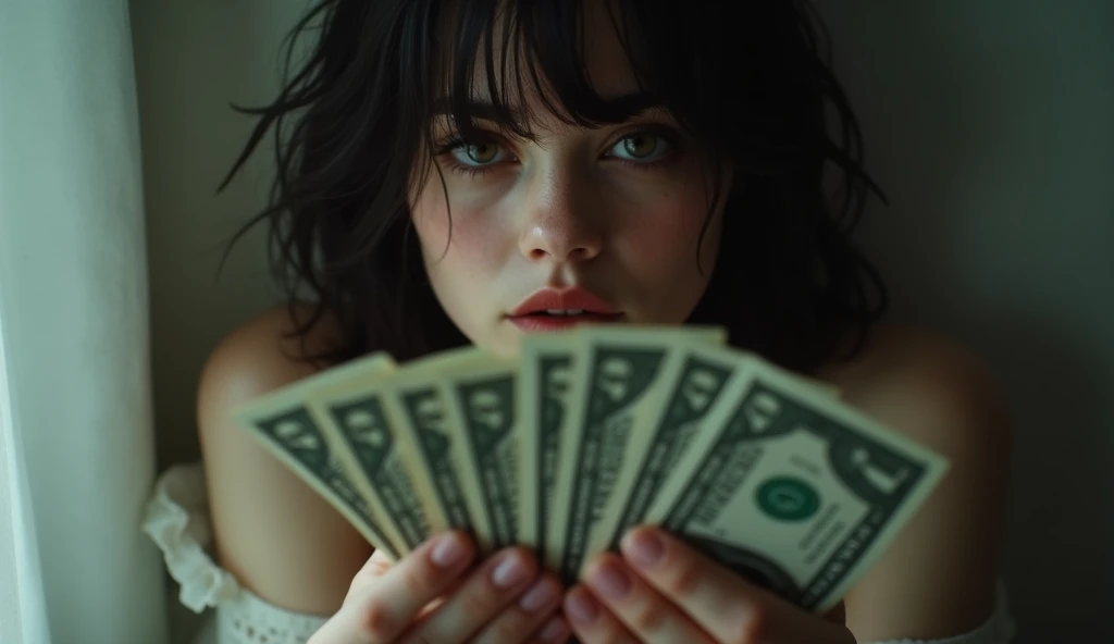 Money in the full room