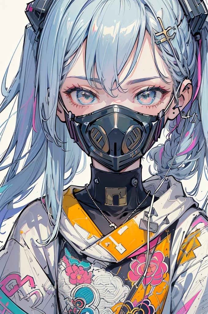 (girl:1.3), simple background, ultra detailed, (cyber mask:1.4), side shot, kimono, wide shot
BREAK
, Illustrate a translucent watercolor painting, with delicate washes of color, subtle blending, and an airy, dreamlike quality.