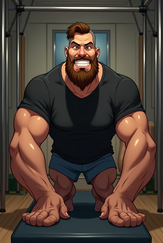 nsfw, big penis, anime, ((((huge naked manly grandpa warrior captain)))), low angle dominant male, nudity, old, ((masculine old man)), (((burly wide muscular tank body))), medieval peasant home indoor, musky sweaty musk,((monstrous colossal manly old brute)), vascular veiny, sweaty muscles, hypermuscle, manly face prominent cheekbones, stubby nose manly chin, beard mustache, monsterpecs:1.8, meaty cock, leaking cum, full erection, looming figure, looming, from underneath,huge rapist, white beard, long beard:1.8, extremely long beard:1.3, ((massive burly bulky tank muscle body)), ((((receiving, taker)))), ((cock focus, detailed urethra)), mane, hairy, hairy arms hairy chest, cum, cum on body, cum strands bridging cum, viscous cum gloop, (santa:0.5) long beard, reinhardt, wilhelm reinhardt:1.3