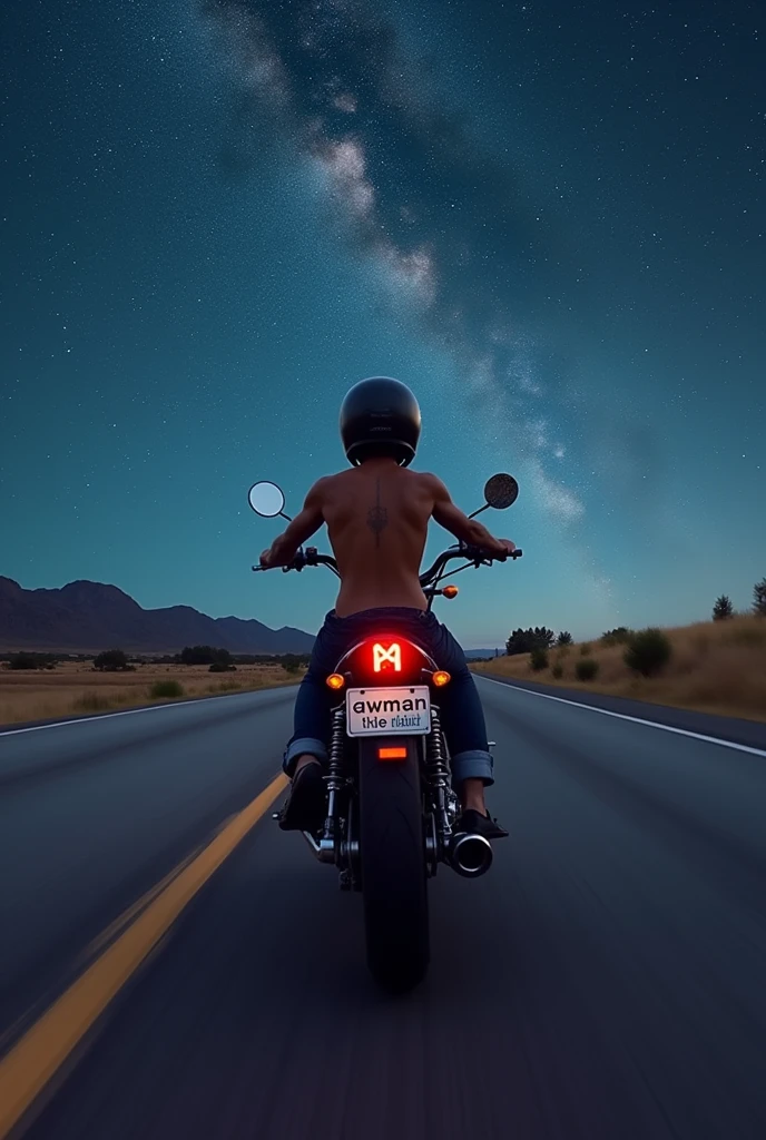 1boy、Real photo style、Photo Quality、Cute handsome man、Mash Hair、Japanese male, 、Completely naked、Full nudity、erection、Huge penis、Highest quality、Realistic、beautiful、Ride a motorcycle、night、darkness、Back view、Completely naked、Butt Exposed