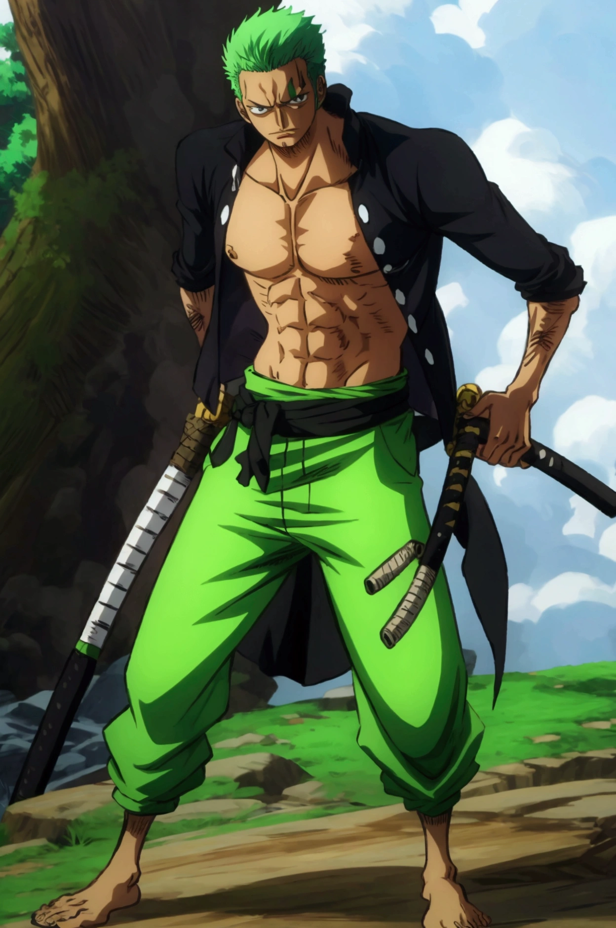a character , have themed features "wild cucumber"
More muscles , que tenga animación de patapon la serie de juego pero debe de ser un personaje animado
Es muy importante mantener la temática de wild cucumber
Un nuevo pilar de los personajes de kimetsu no yaiba pero con la temática