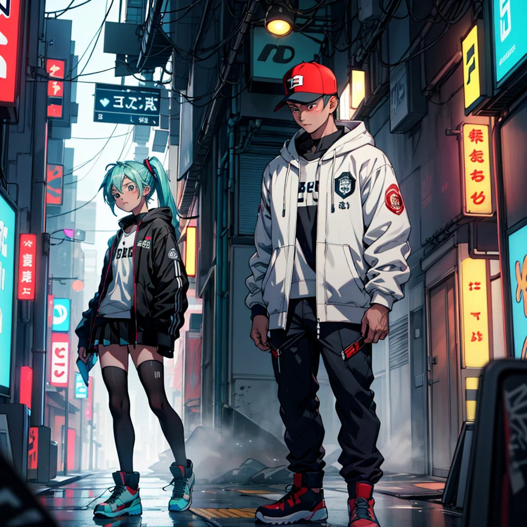 cyberpunk, tuddler, neon, ???, 8k, ultra realistic