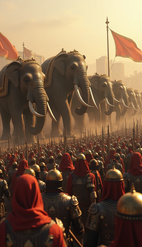 there are many people walking down the street with giant elephants, still from the movie the arrival, white alien squid, an concept art of the tau queen, in formation, screenshot from a movie, with multiple eyes, style of stranger things, made in maya and photoshop, accurate fictional proportions, black fog, military parade, creepy aesthetic, cute cthulhu, xenobiology --auto --s2