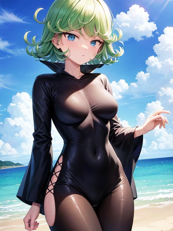 Tatsumaki, in sky