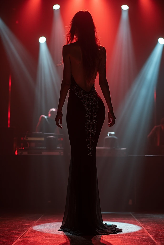 1russian girl,sexy dress,stage dance