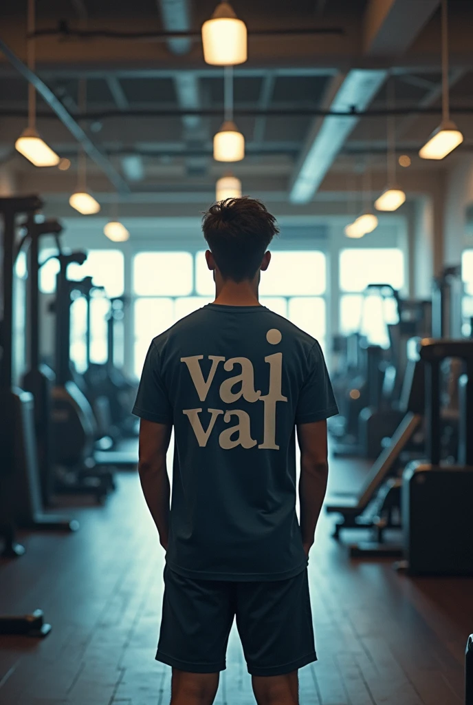A muscular elefhant dressed in a white t-shirt and dark gray sweatpants, illustration, text watermark signature (Atipiri), at bottom right, typography, cinematic, 3d render, photo, poster, fashion