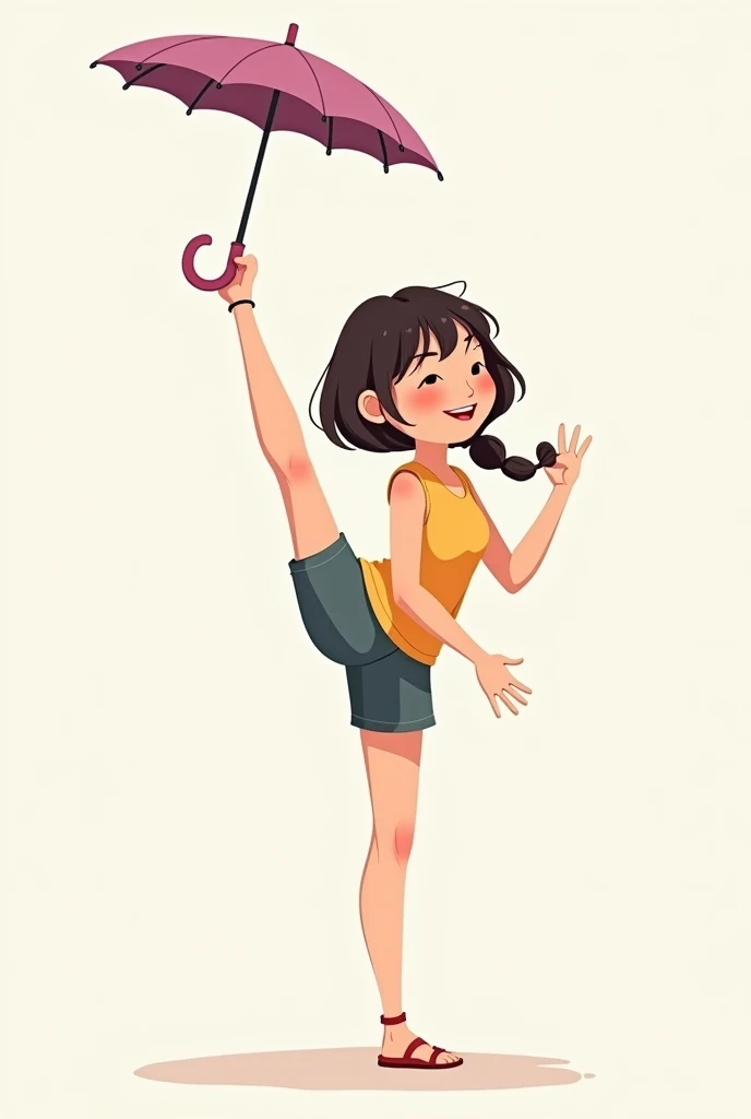 there is a young child that is holding a baseball bat, young asian girl, of a youthful japanese girl, she is smiling and excited, she is dancing, smiling and dancing, young cute wan asian face, kid, cute young girl, she is smiling and happy, young child, young and cute girl, chinese girl, with axe, she is happy, she expressing joy