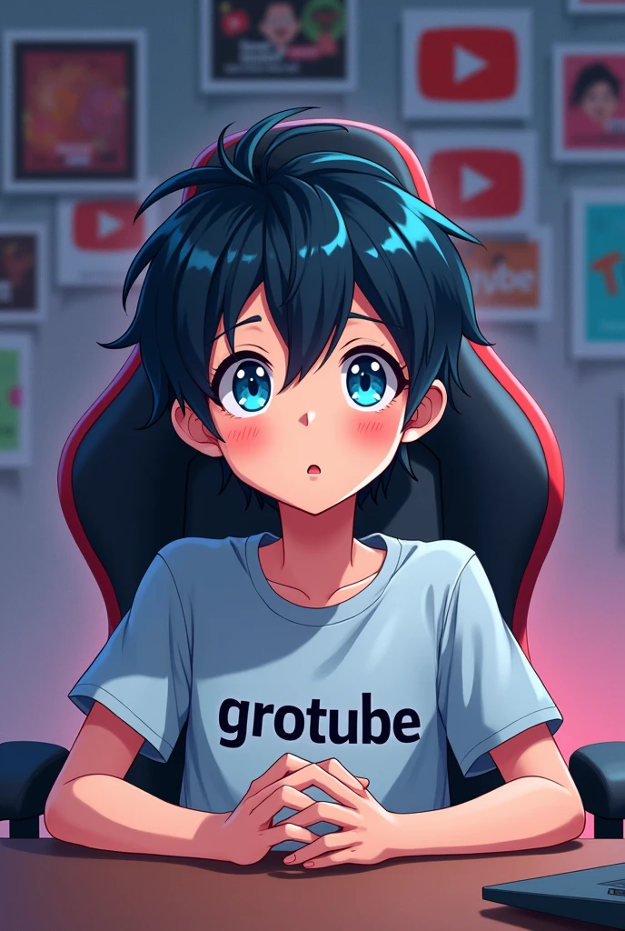Best quality, masterpiece, Hatsune Miku, pov, Black T-shirt, sits on the camera, sitting on camera, cunnilingus, dominate in my face
