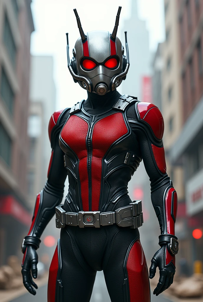 superhero Ant Man Cassie Lang, red costume, helmet, combat stance, highly detailed, vibrant appearance, creative behavior, extremly detailed, imaginative, sensual, spontaneous, highest quality, skin texture, intricate details, (cinematic lighting), RAW photo, 8k, masterpiece,best quality,ultra-detailed,very detailed illustrations,extremely detailed,intricate details,highres,super complex details,extremely detailed 8k cg wallpaper,