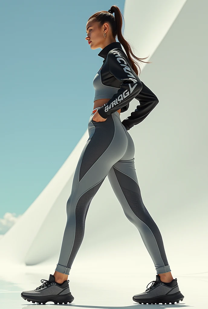Naturescape photography; mountain climbing; Full body view; (1woman:0.5, solo), (slender body), (Small breasts) , (wet white tight top, wet running tights, athletic wear, terrain running shoes), (Running along a mountain road, Rough road, boulders), (long light blond hair), (nordic girl, 26-year-old, ultra delicate face, ultra Beautiful fece, ultra delicate eyes, ultra detailed nose, ultra detailed mouth, ultra detailed facial features, natural skin, blemishes, blue eyes), (breasts are small: 0.5) (face is shiny:0.8), (natural skin:1 ), (smiling:0.8), (Spectacular summer mountain views, with rugged Norwegian mountain ranges in the distance, and the wonderful contrast of blue skies and white clouds), (Highest Quality, hyper-realistic:1.3, Super dense, very detailed illustration, Best image quality, very detailed illustration) natural skin, blemishes, detail skin texture, full body pose, natural skin poors