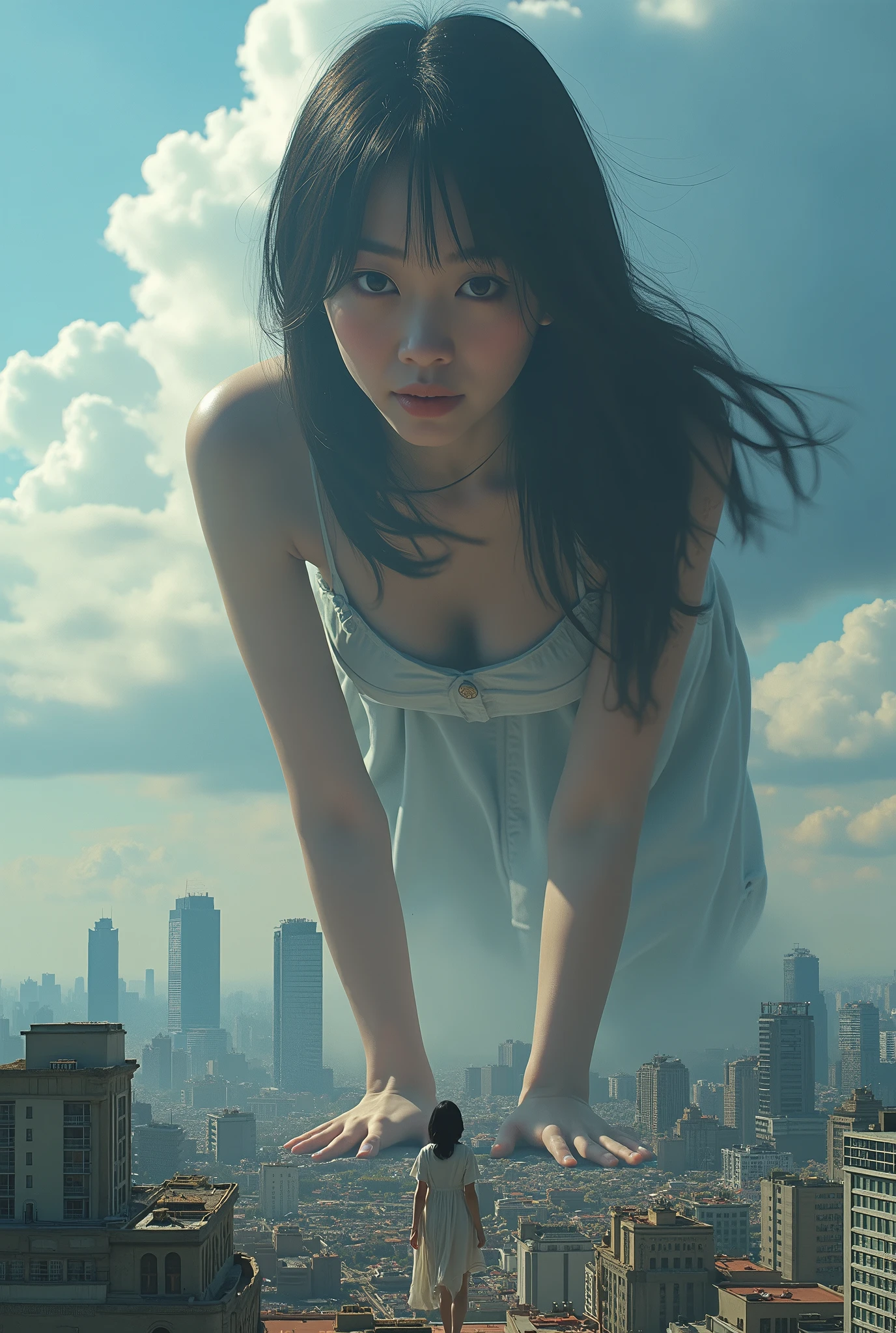 Kamisato Ayaka flies in the sky --auto