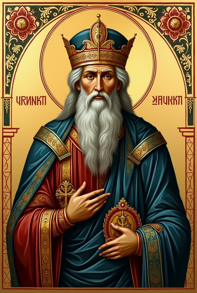 Saint Jacob of Orthodox icon father of Saint Joseph