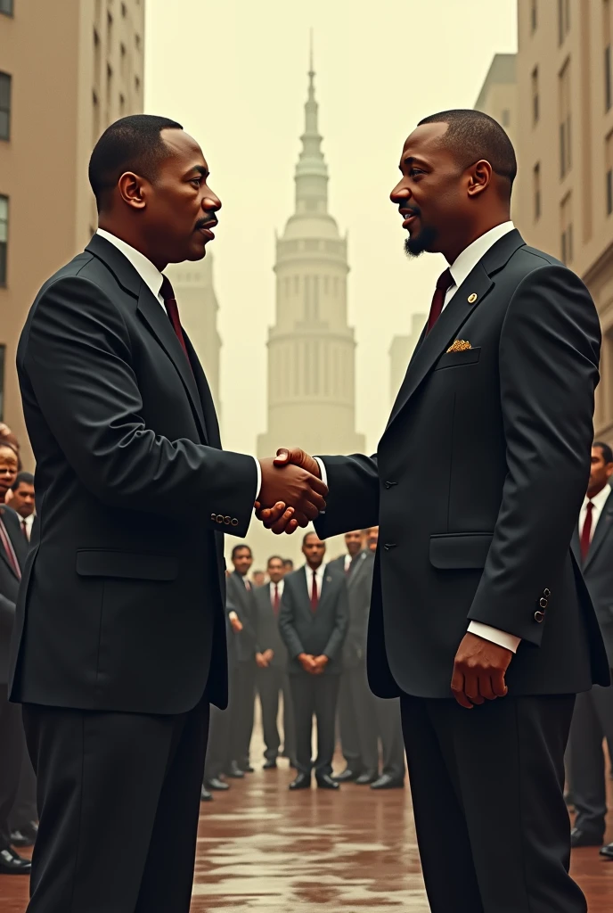 Make Juan President by making a protection deal with Martin Luther King 