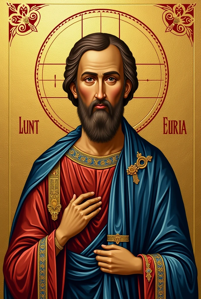 Saint Clopas Orthodox icon husband of Mary Clopas 