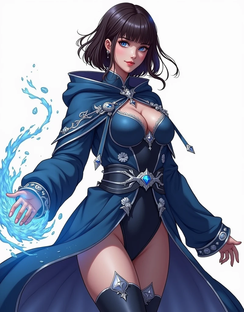 (Powerful female sorceress:1.2), (fair complexion), short hair, casting a (wavy spell) that is (glowing around her like a mist:1.1), a female restrained to a table, dramatic, sexy, powerful, (high detail), (detailed glowing), HDR, dark scene, (detailed face and eyes:1.2), (realistic:1.2), (huge breasts:1.2), (busty), (deep cleavage), (breasts bulge:1.3), (cameltoe:1.2).