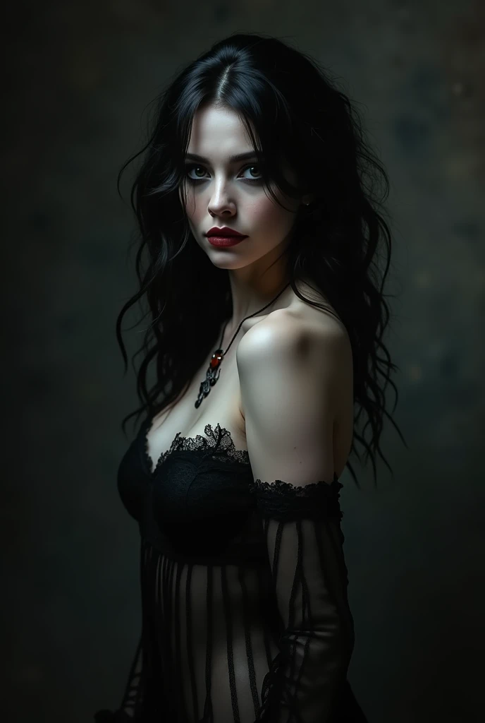 Hot naked girl Goth